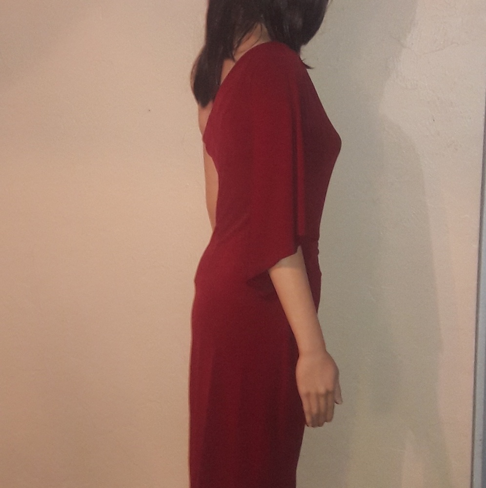 COPY - off-the-shoulder evening dress. - Picture 2 of 4